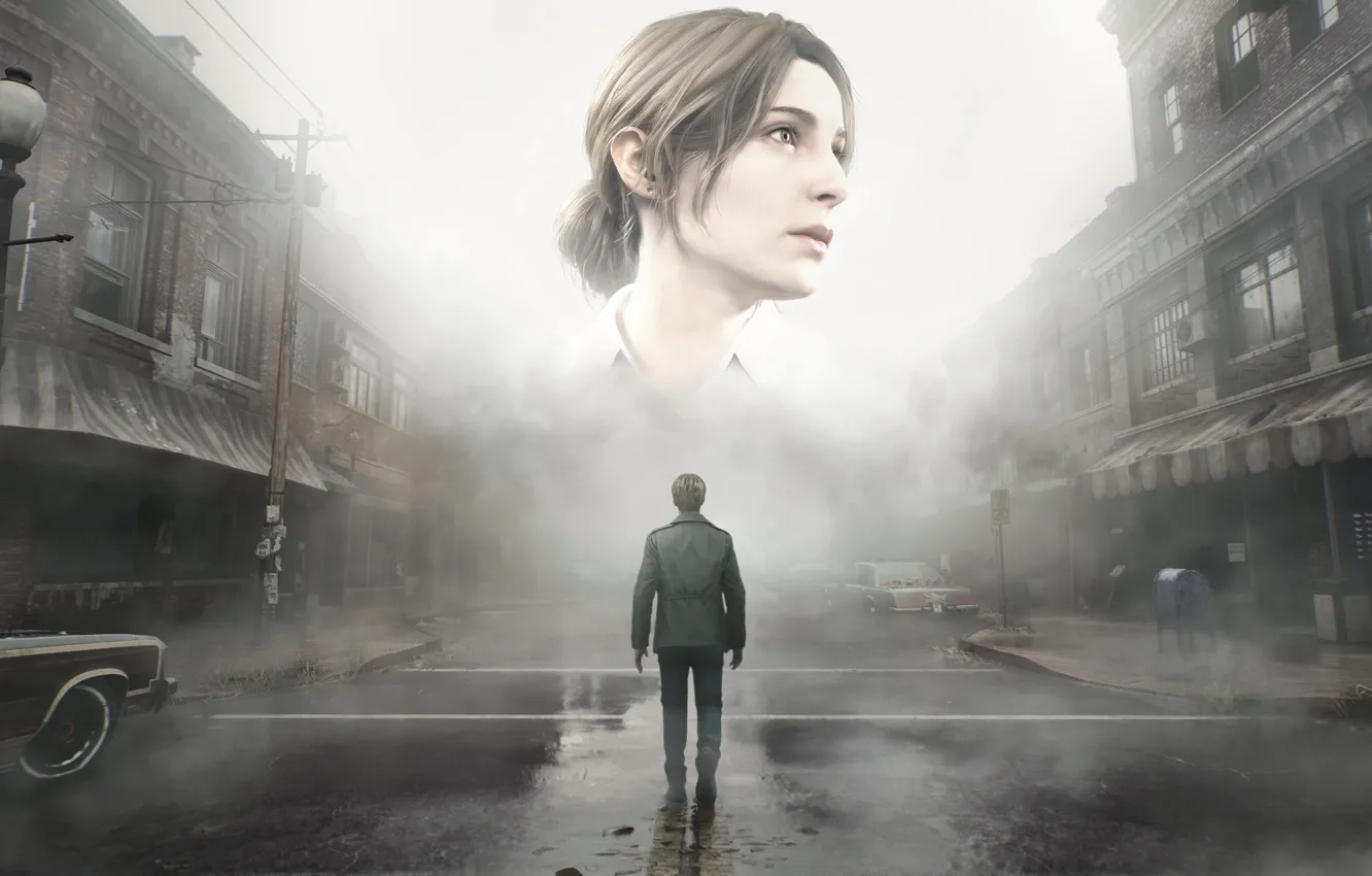 Фото обои Игра, Game, Konami, Хоррор, Silent Hill 2 Remake