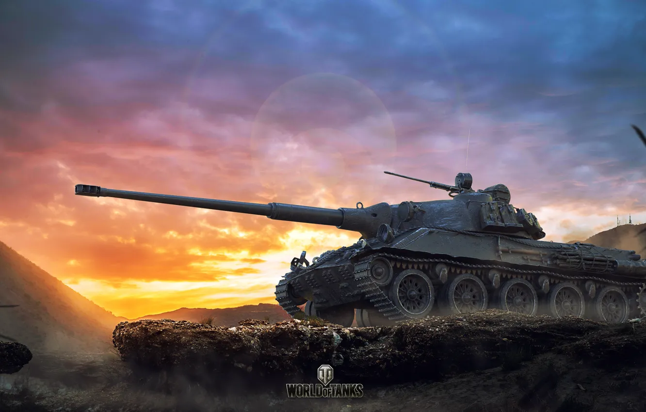 Фото обои танк, World of Tanks, Skoda T 27