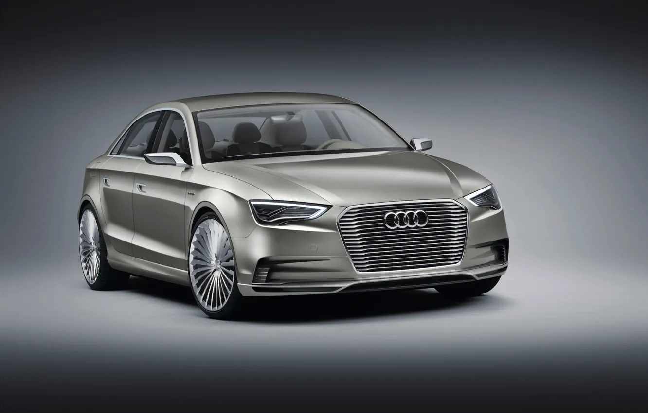 Фото обои Concept, Audi, ауди, седан, Sedan, e-Tron, электрокар