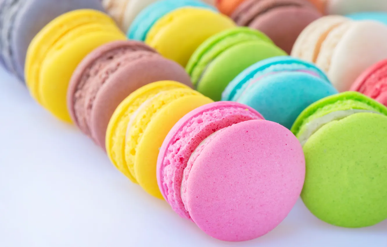 Фото обои colorful, десерт, пирожные, сладкое, sweet, dessert, macaroon, french