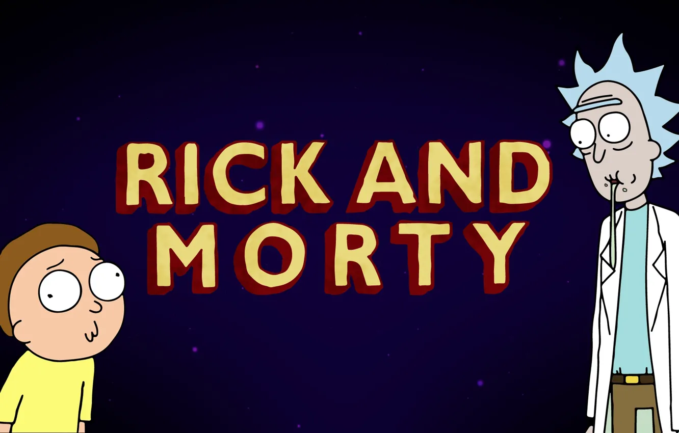 Фото обои мультик, мультфильм, Rick and Morty, Рик и Морти