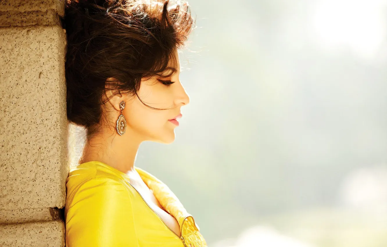 Фото обои модель, Индия, актриса, брюнетка, anushka sharma