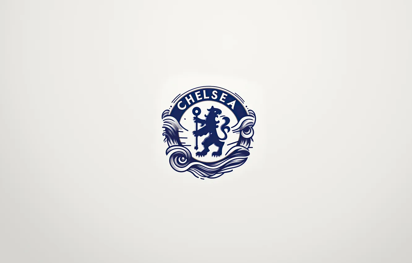 Фото обои Logo, Football, Chelsea, Club, Soccer, Chelsea FC, Emblem, Badge