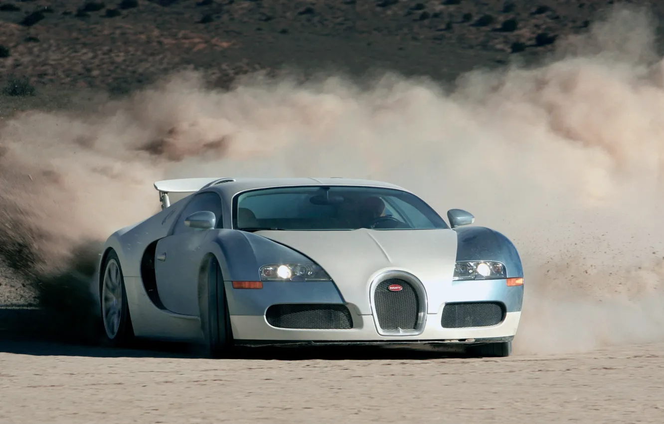 Фото обои песок, Veyron, пыть