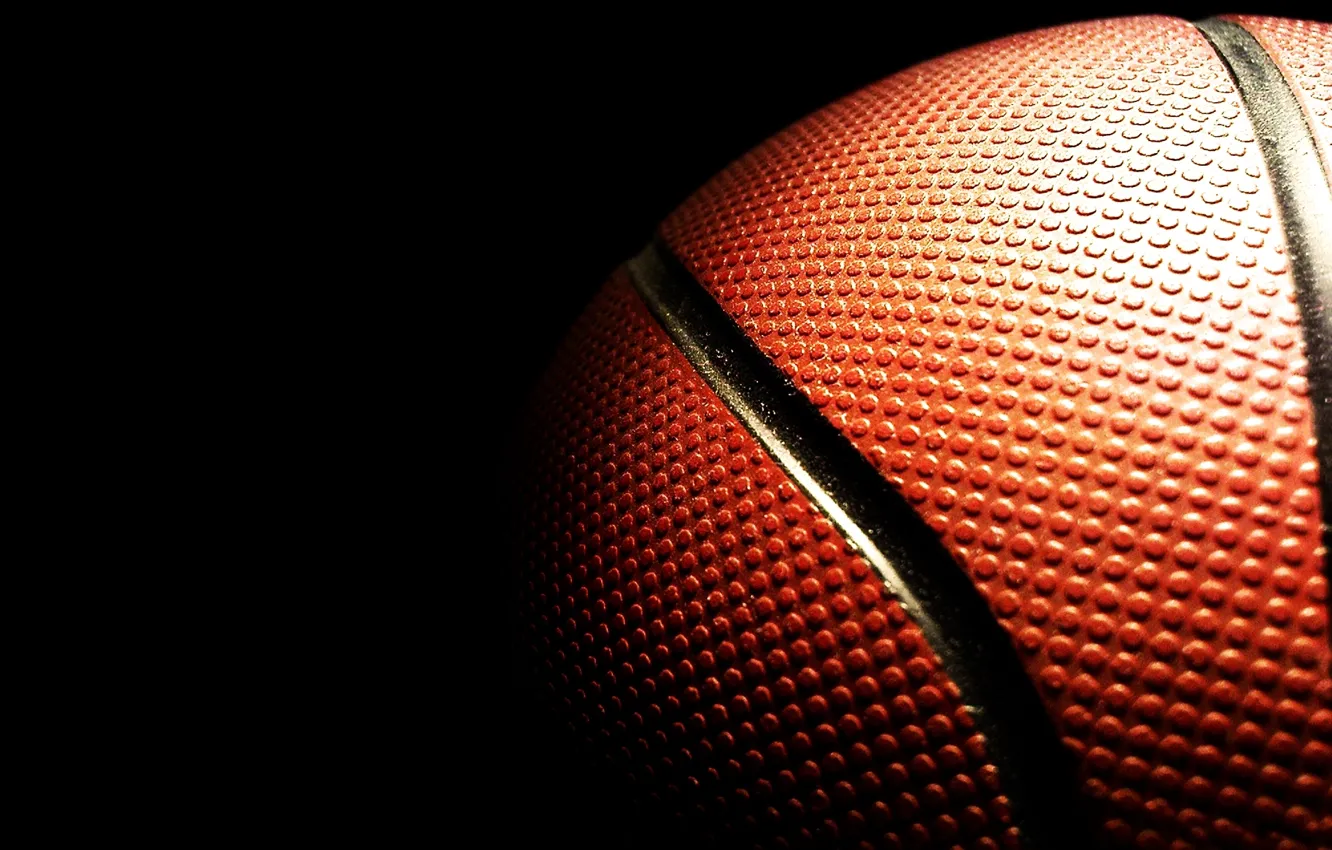 Фото обои темнота, спорт, мяч, тень, sport, баскетбол, basketball