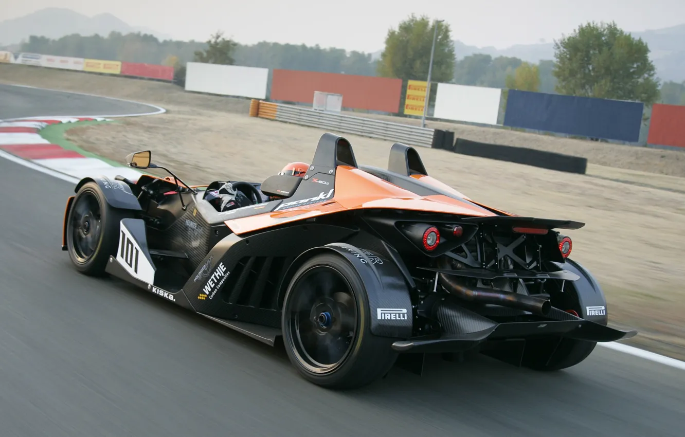Фото обои car, KTM, speed, track, X-Bow, GT4