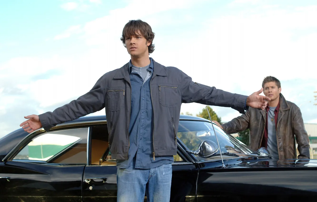 Фото обои сериал, Дин, Supernatural, Сверхъестественное, Сэм