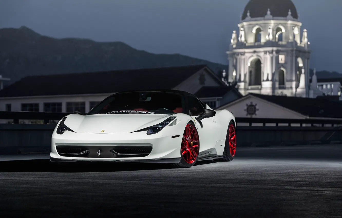 Фото обои Ferrari, 458, Wheels, MRR, Lightweight, FS01