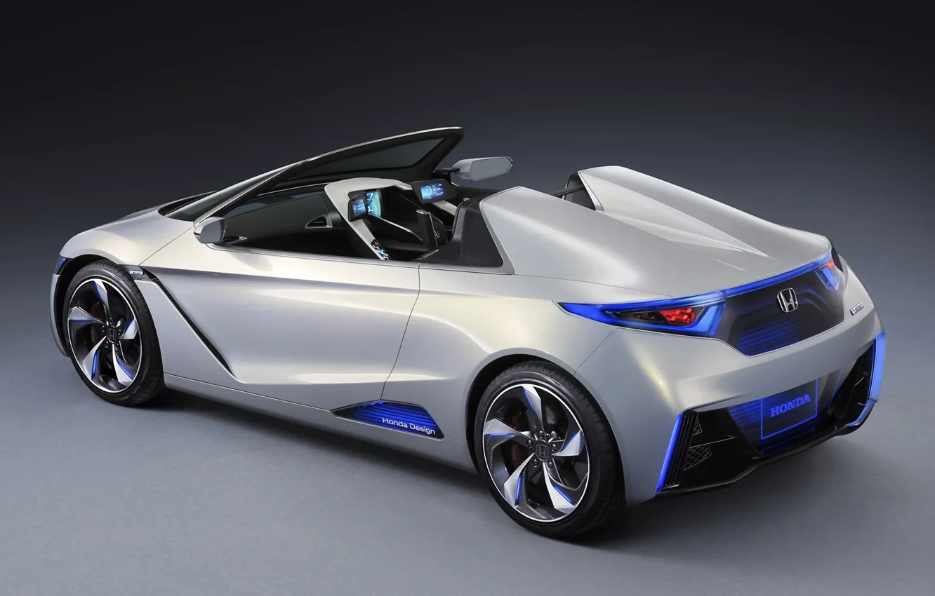 Фото обои Concept, концепт, Honda, хонда, Rear, (2012), ев-стер, Ev-Ster