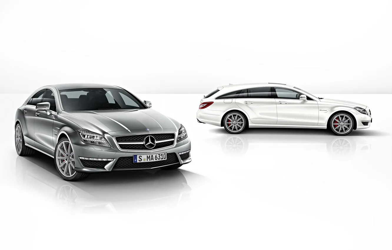 Фото обои Mercedes, Benz, AMG, CLS63, S Model