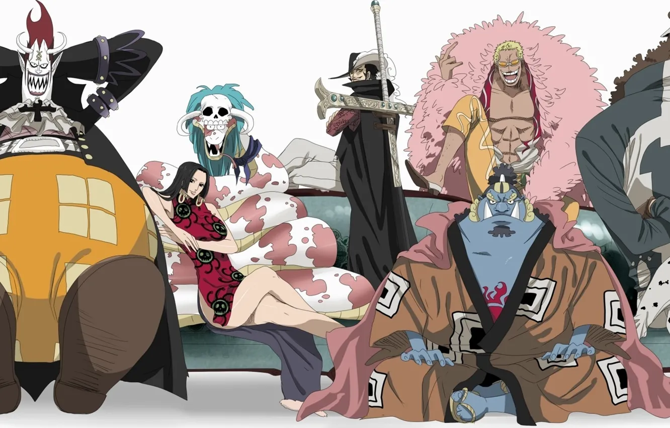Фото обои skull, girl, sword, zombie, game, snake, One Piece, pirate