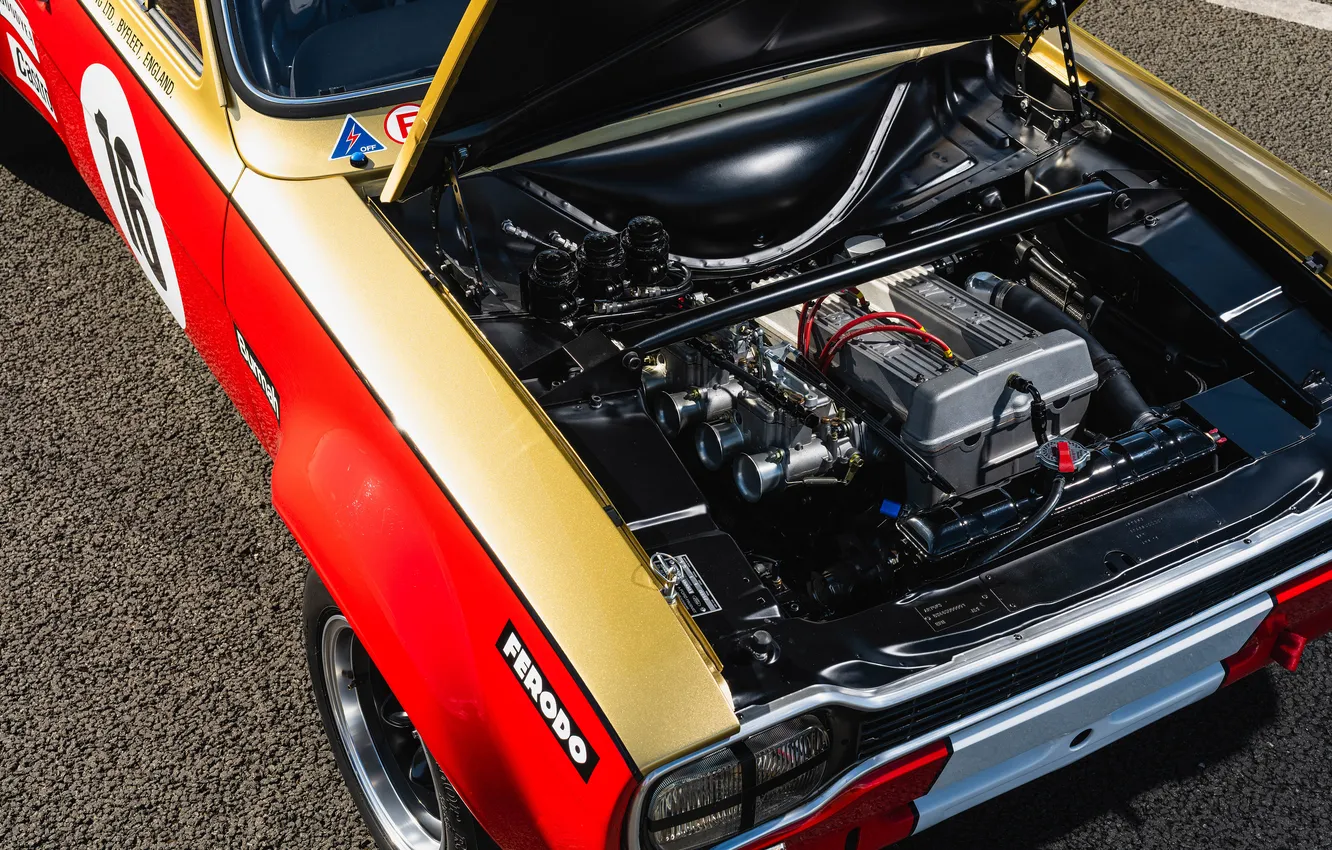 Фото обои ford, escort, motorworks, boreham, 68 edition, alan mann