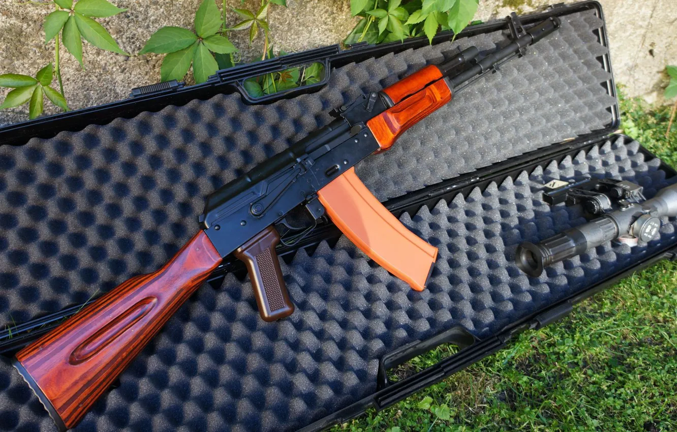 Фото обои оружие, автомат, weapon, калашников, ak-74, ак-74, assault Rifle