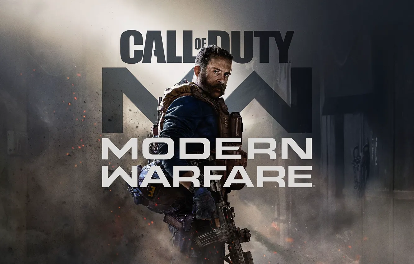 Фото обои шляпа, шутер, Call of Duty: Modern Warfare, Заглавный арт, ребут, перезапуск