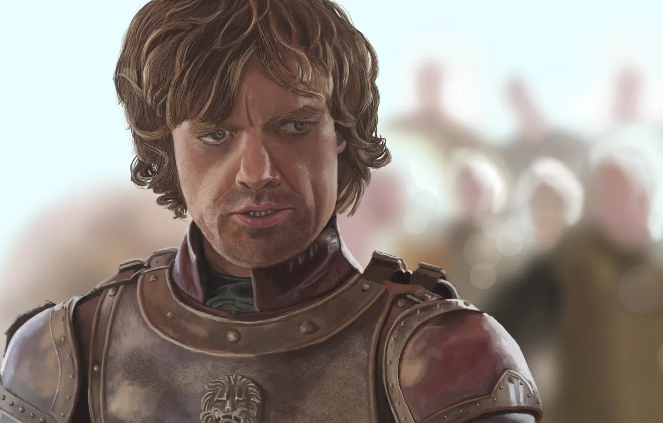 Фото обои портрет, арт, Tyrion Lannister, Peter Dinklage