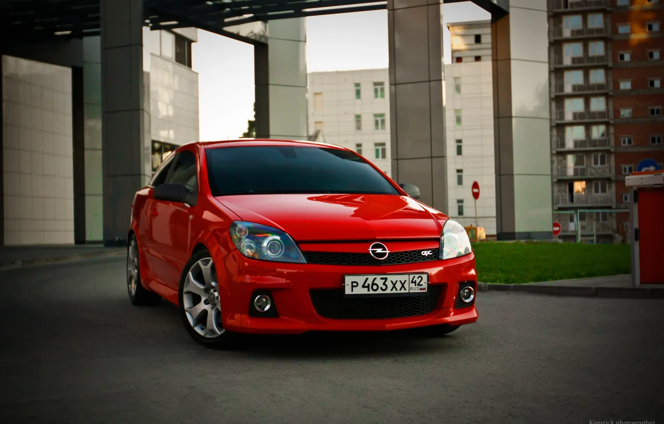 Фото обои Opel, Astra, OPC