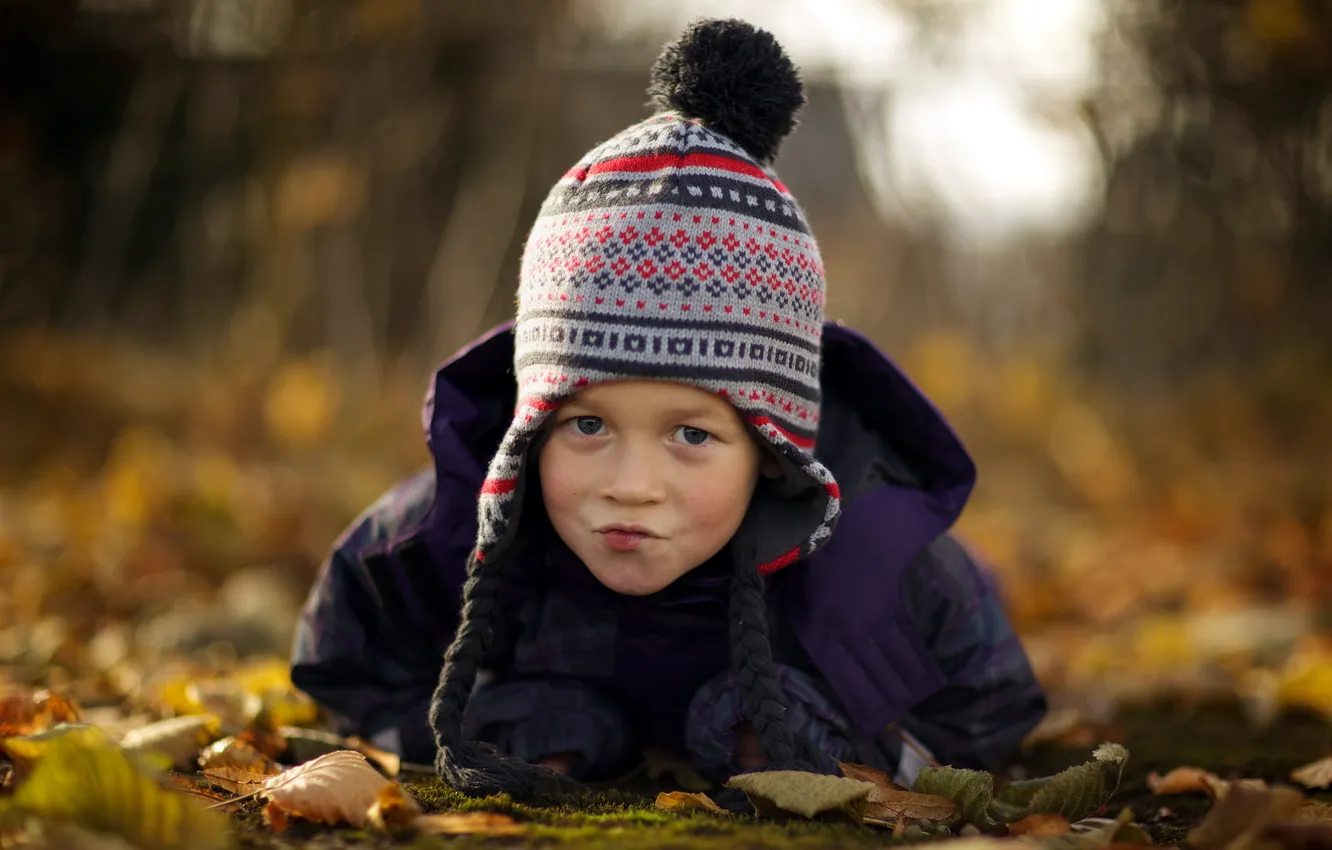 Фото обои дети, фон, настроение