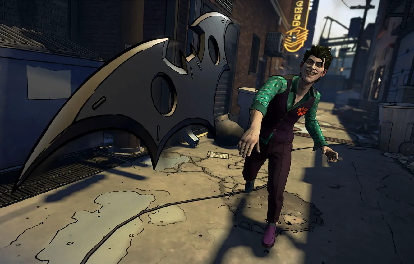 Фото обои Игра, Улыбка, Джокер, Костюм, Smile, Joker, Злодей, Game