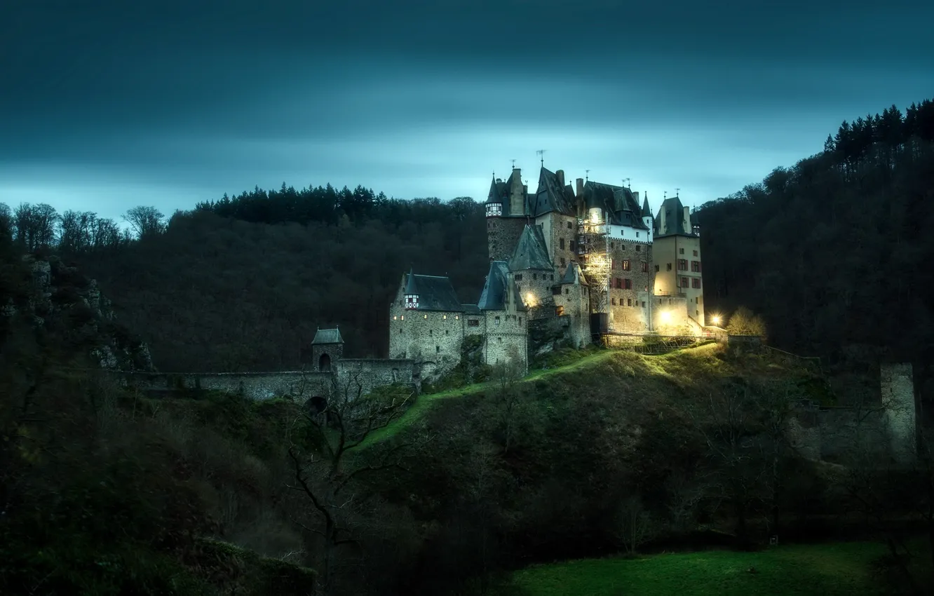 Фото обои природа, Germany, Eltz Castle