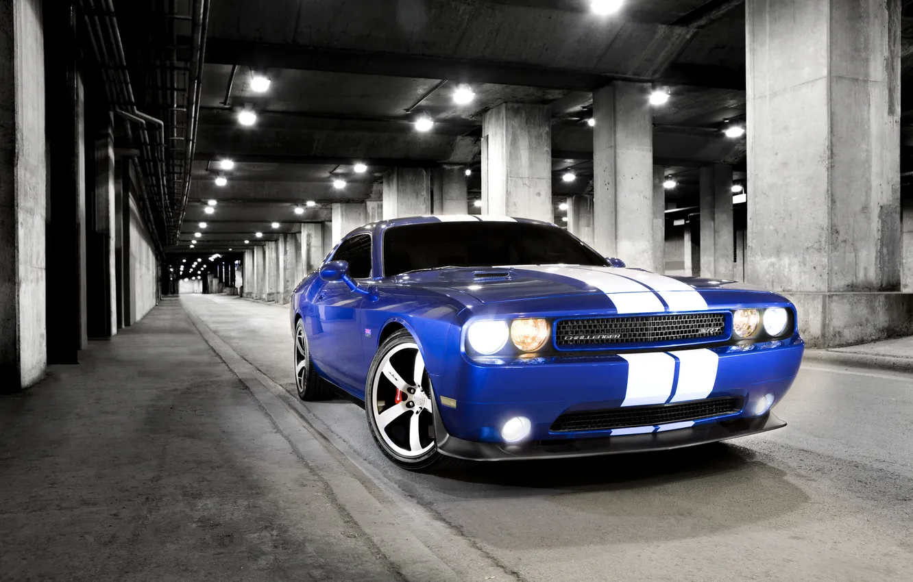 Фото обои машины, widescreen, Dodge, додж, авто обои, Challenger SRT8