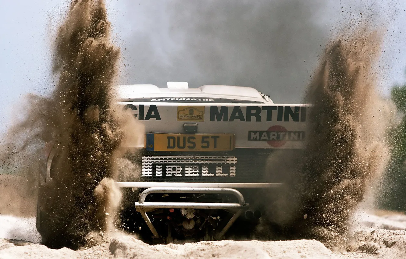 Фото обои песок, авто, гонка, пыль, грязь