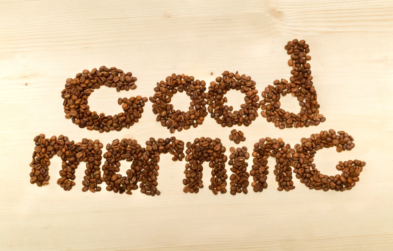 Фото обои кофе, beans, coffee, good morning