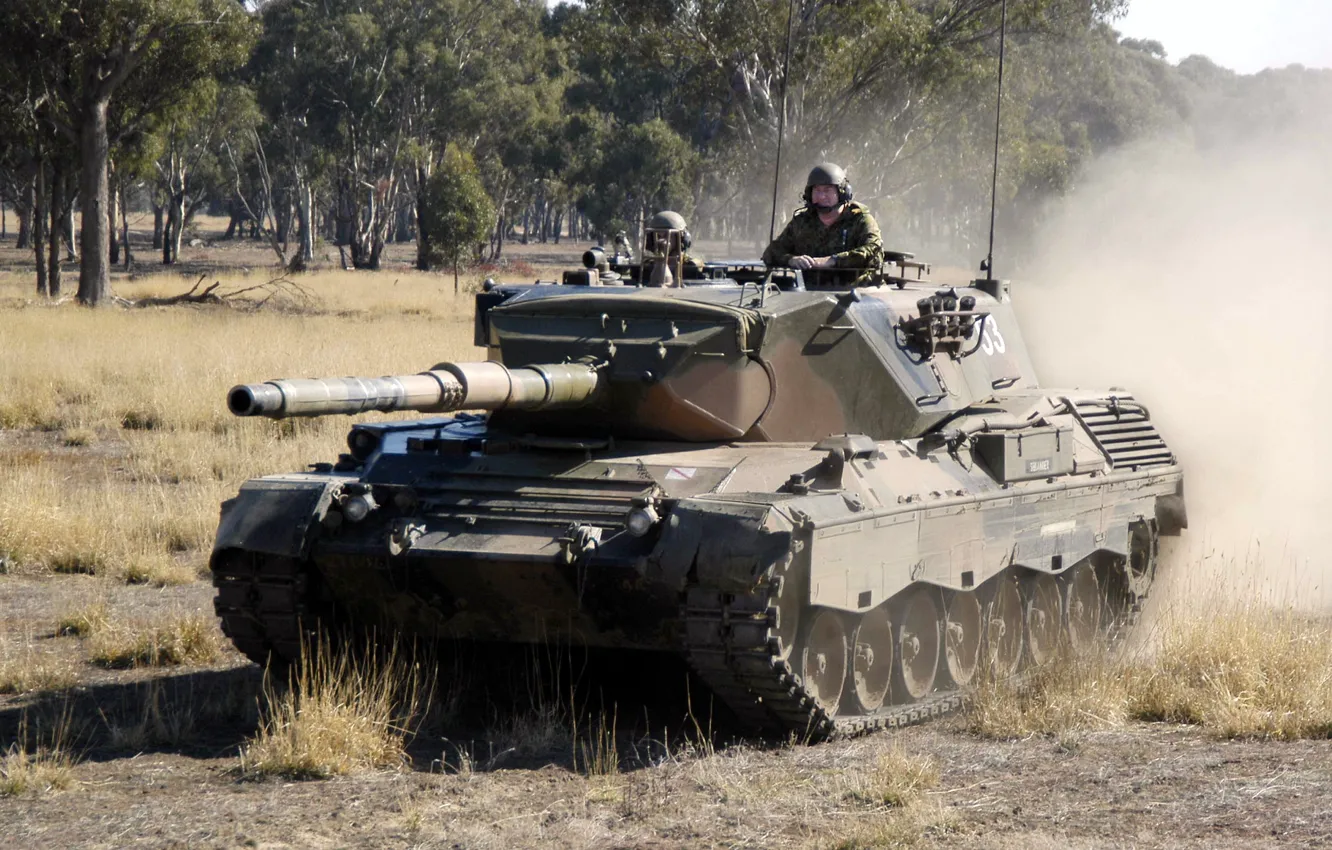 Фото обои оружие, танк, Leopard