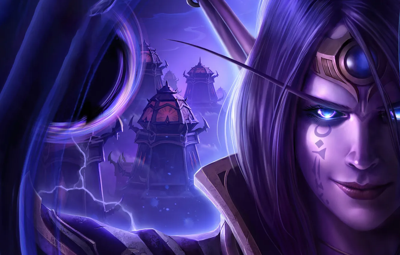 Фото обои бездна, void, World of WarCraft, The War Within, Война Внутри, Ксал`атат, Xal'atath