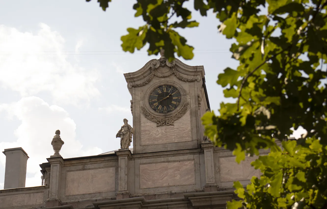 Фото обои Часы, Санкт-Петербург, Русский музей, Archanicum, Canon 200D, Мраморный дворец