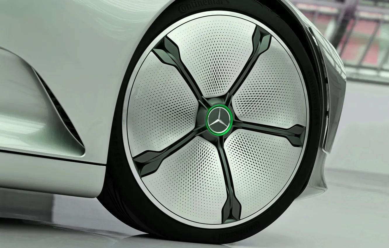 Фото обои Mercedes-Benz, 2015, Intelligent Aerodynamic Automobile, Concept IAA, колёсный обод