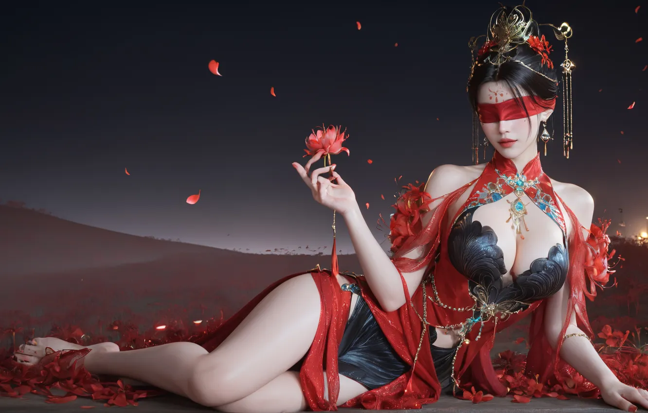 Фото обои sexy girl, Naraka Bladepoint, viper ning