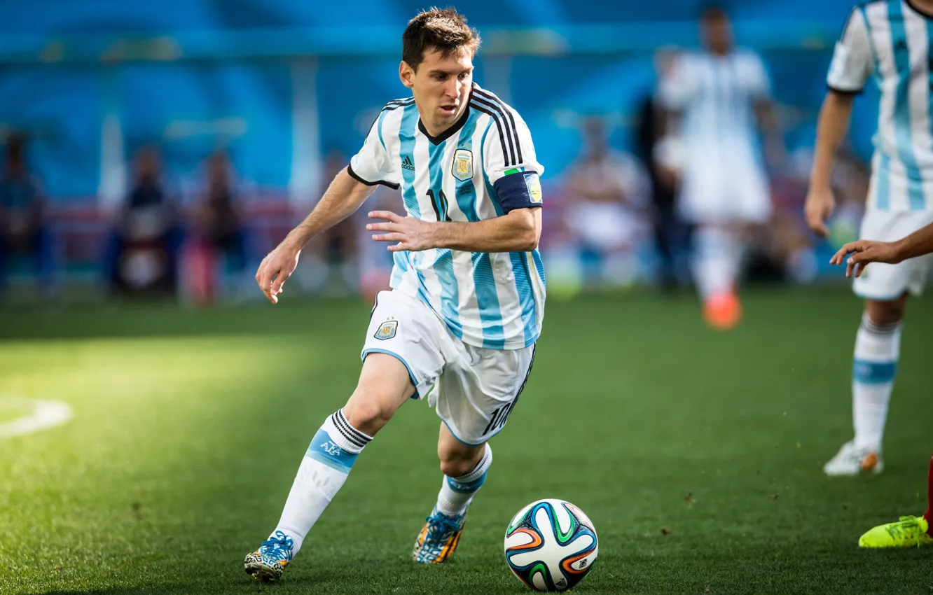Фото обои футбол, клуб, форма, футболист, football, Лионель Месси, Lionel Messi, игрок
