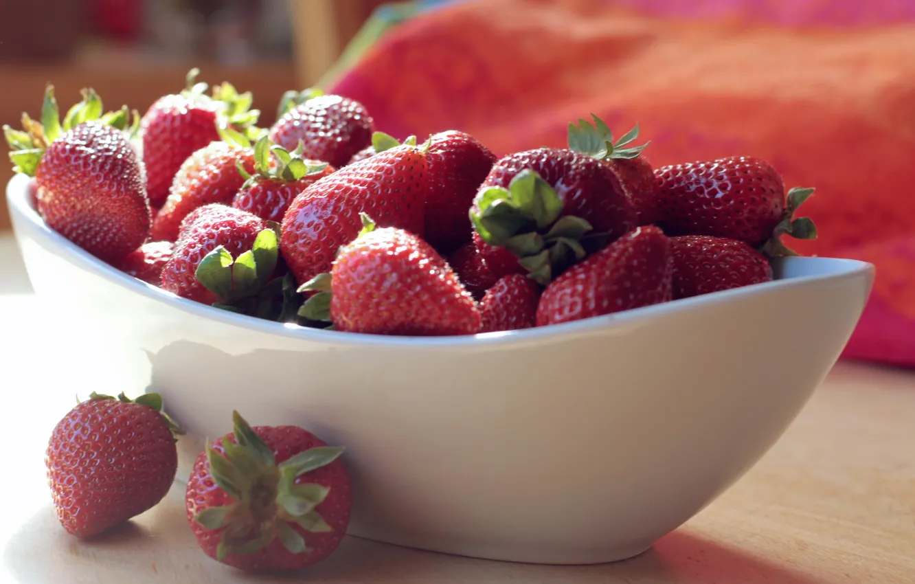 Фото обои ягоды, еда, клубника