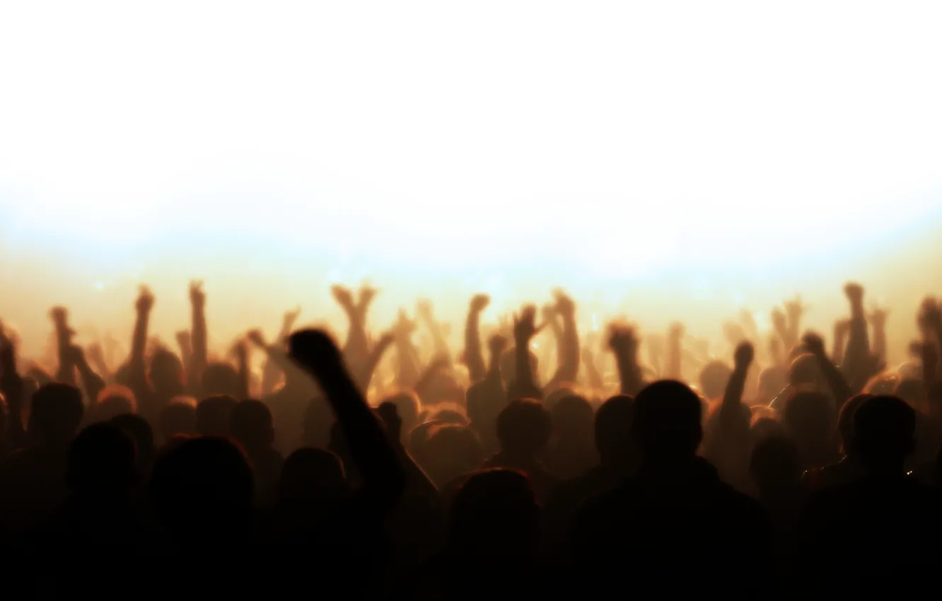 Фото обои толпа, человек, все как один