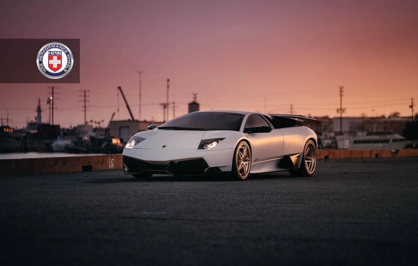 Фото обои Lamborghini, with, Murcielago