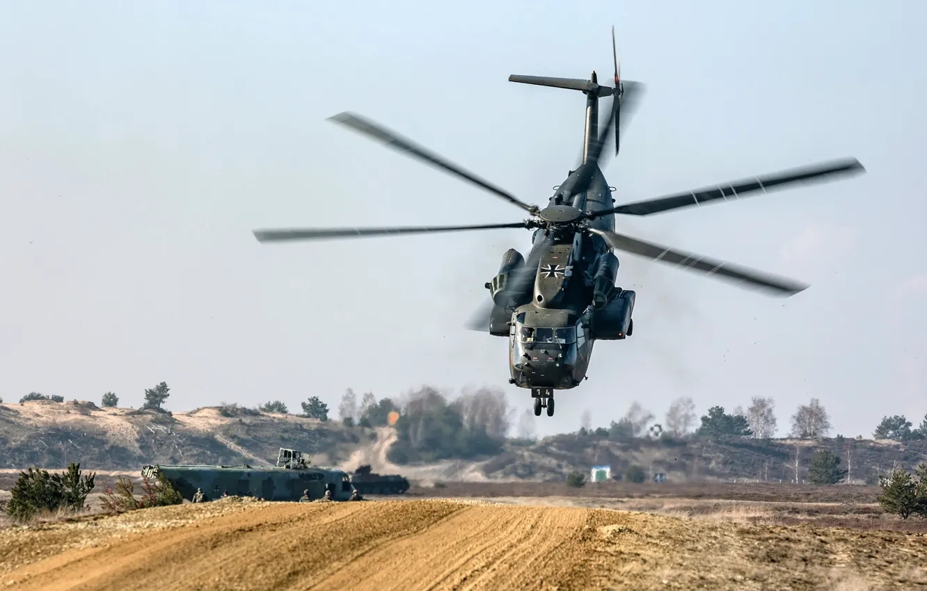 Фото обои военно-транспортный, CH-53, Sea Stallion