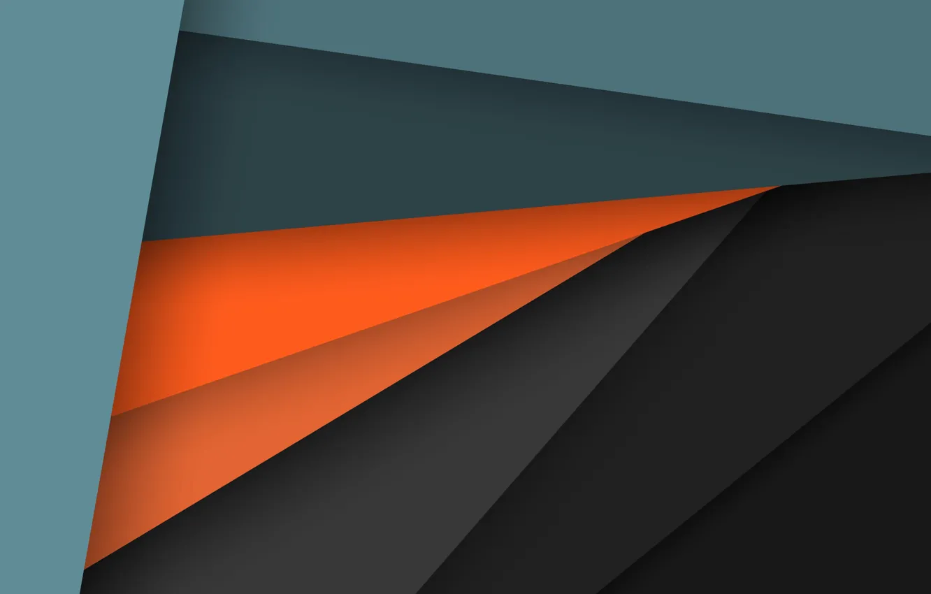 Фото обои линии, оранжевый, серый, голубой, геометрия, design, color, material