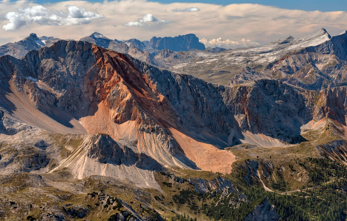 Фото обои sky, mountains, italy