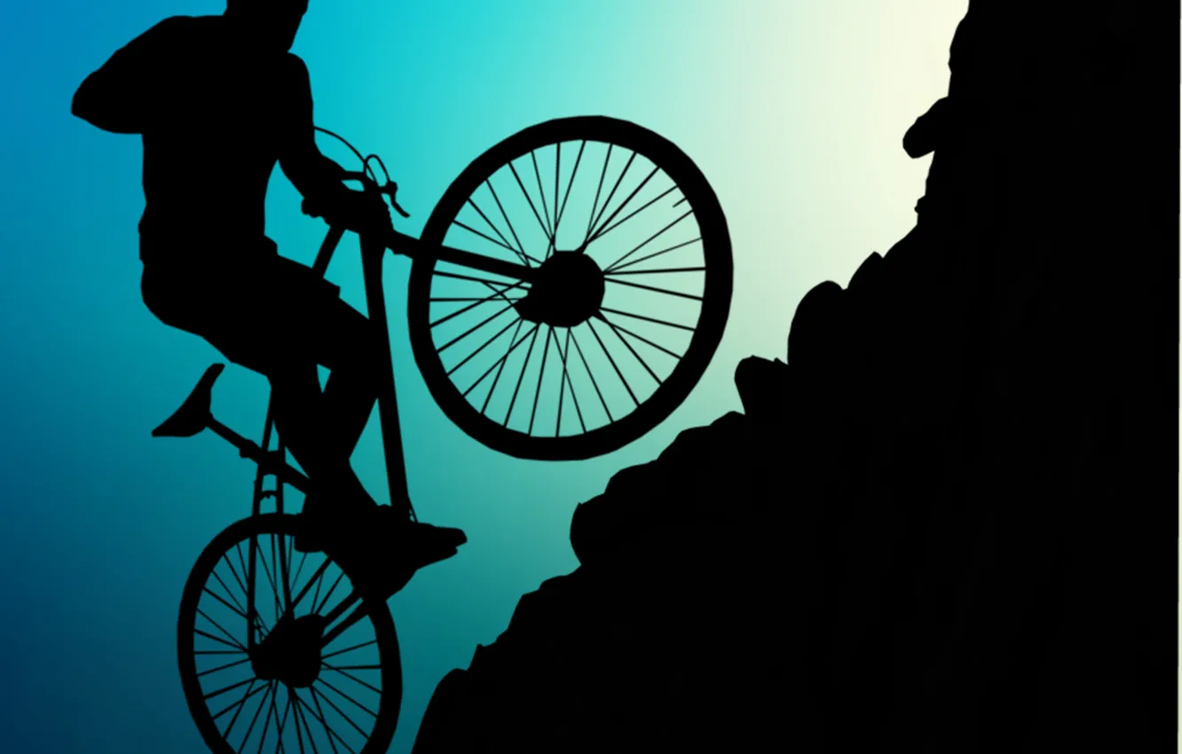 Фото обои sport, mountain, mountain bike, mountain biking