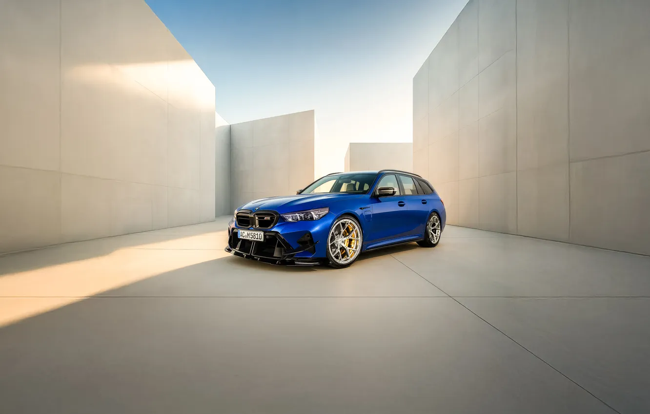 Фото обои BMW, БМВ, седан, AC Schnitzer, 2025, ACS5 Sport Touring, AC Schnitzer ACS5 Sport Touring