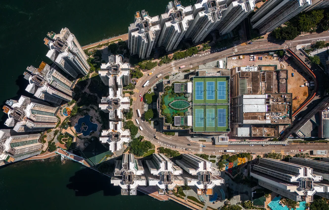 Фото обои Hong Kong, Southern, Tin Wan