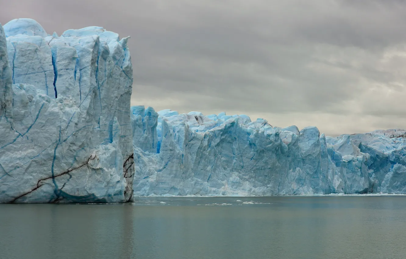 Фото обои пейзаж, лёд, Argentina, Santa Cruz, El Calafate
