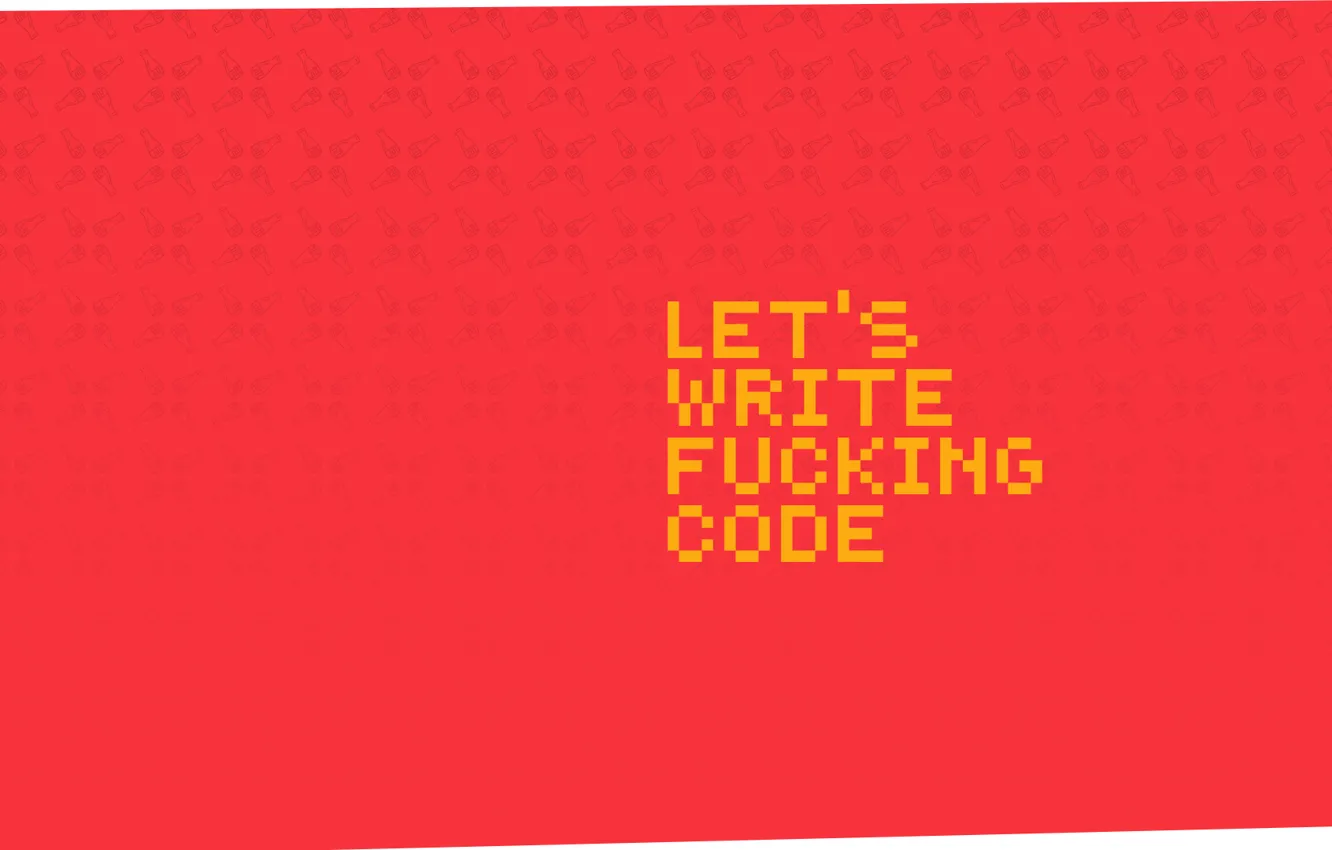 Фото обои text, beer, icon, programming, motivation, Code, coding, red color