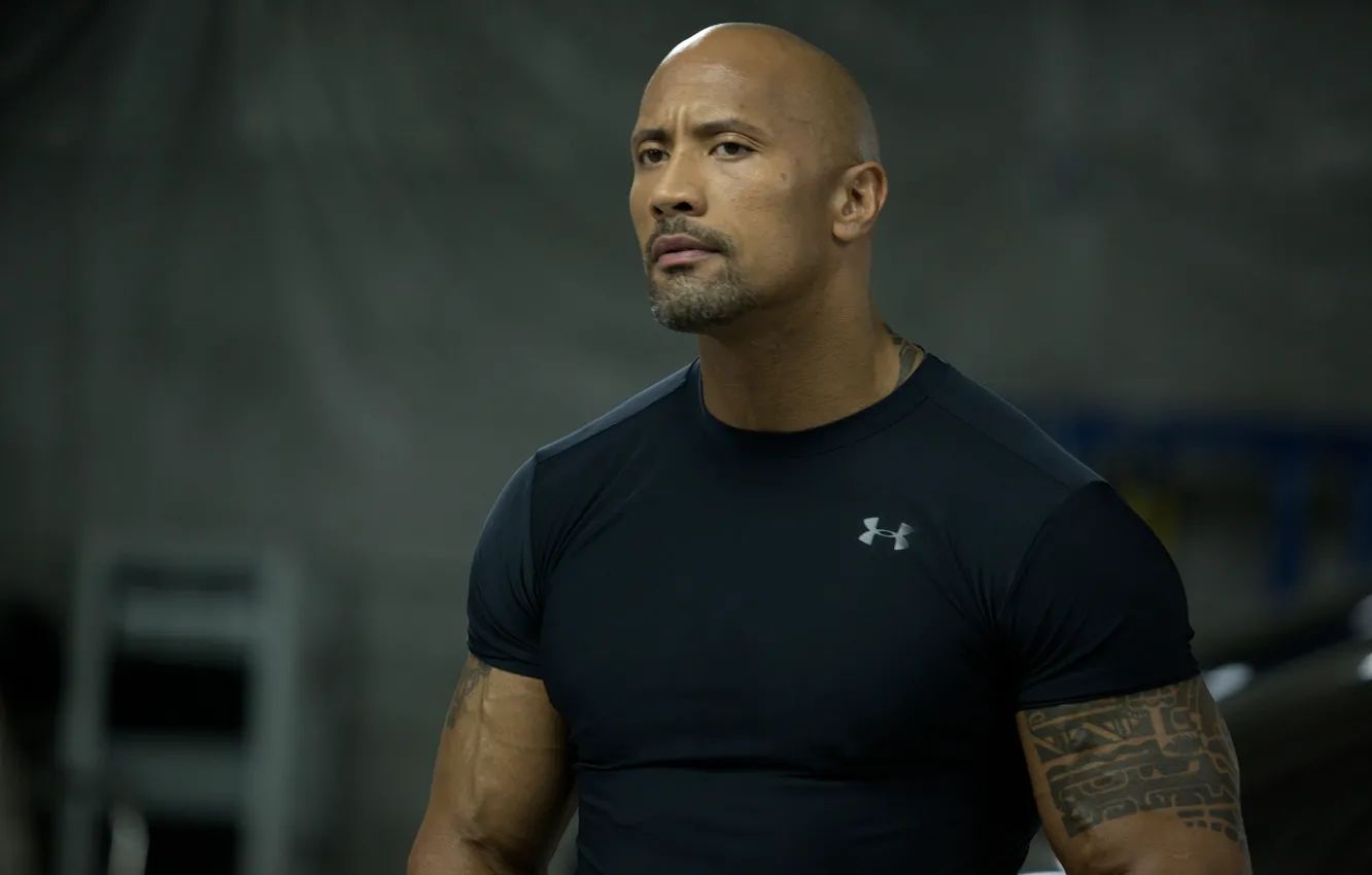 Фото обои Дуэйн Джонсон, Dwayne Johnson, Форсаж 6, Luke Hobbs, Fast &amp; Furious 6