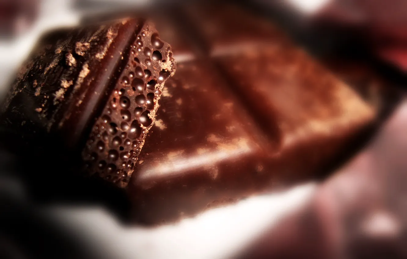Фото обои пузырьки, шоколад, шоколадка, воздушный шоколад, молочный шоколад