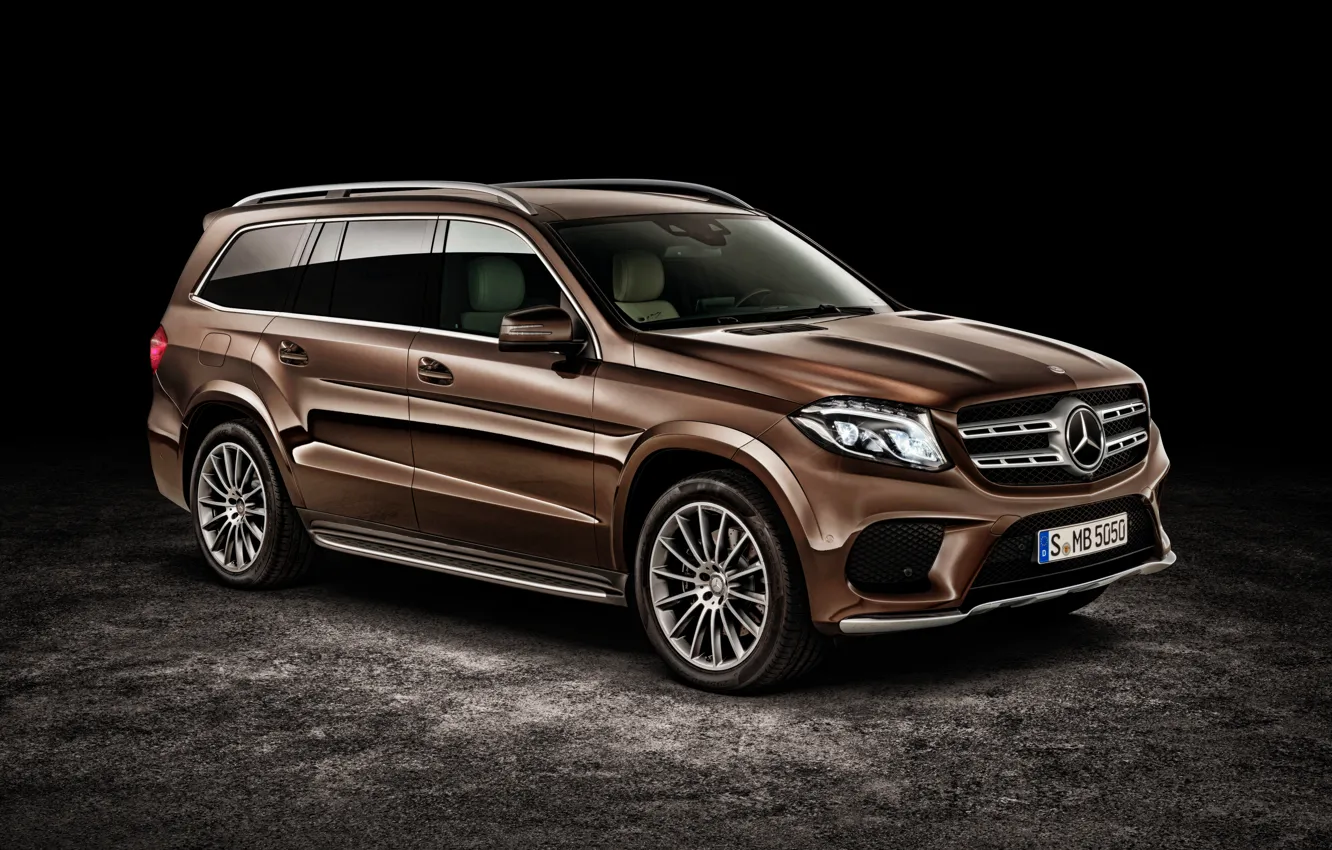 Фото обои Mercedes-Benz, мерседес, AMG, амг, X166, GLS-Class