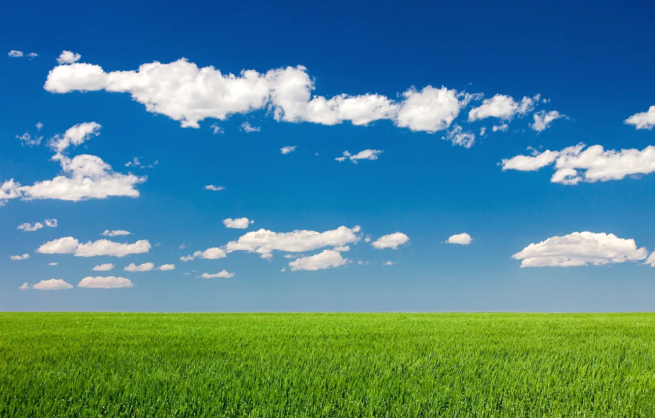 Фото обои небо, облака, поля, сельская местность, солнечный, фермы