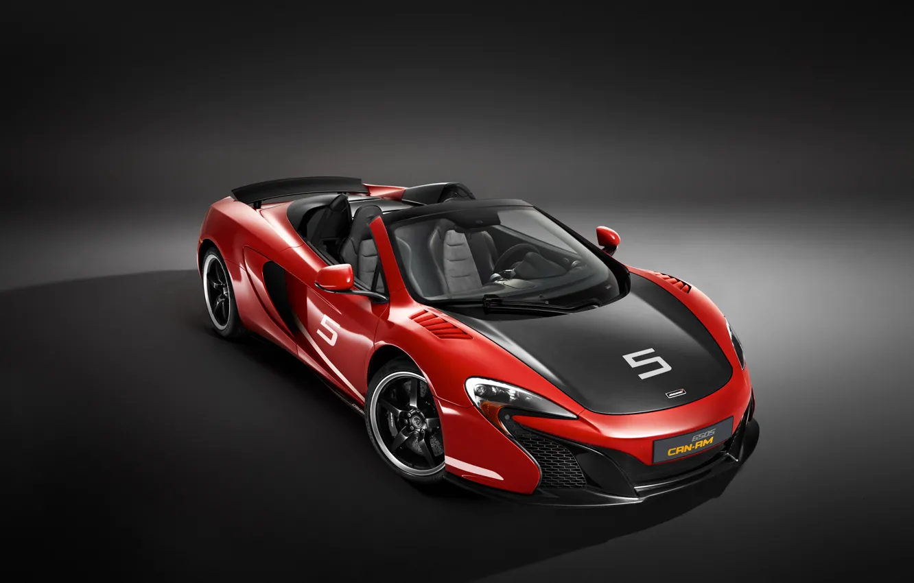 Фото обои McLaren, Spyder, макларен, Can-Am, 2015, 650S