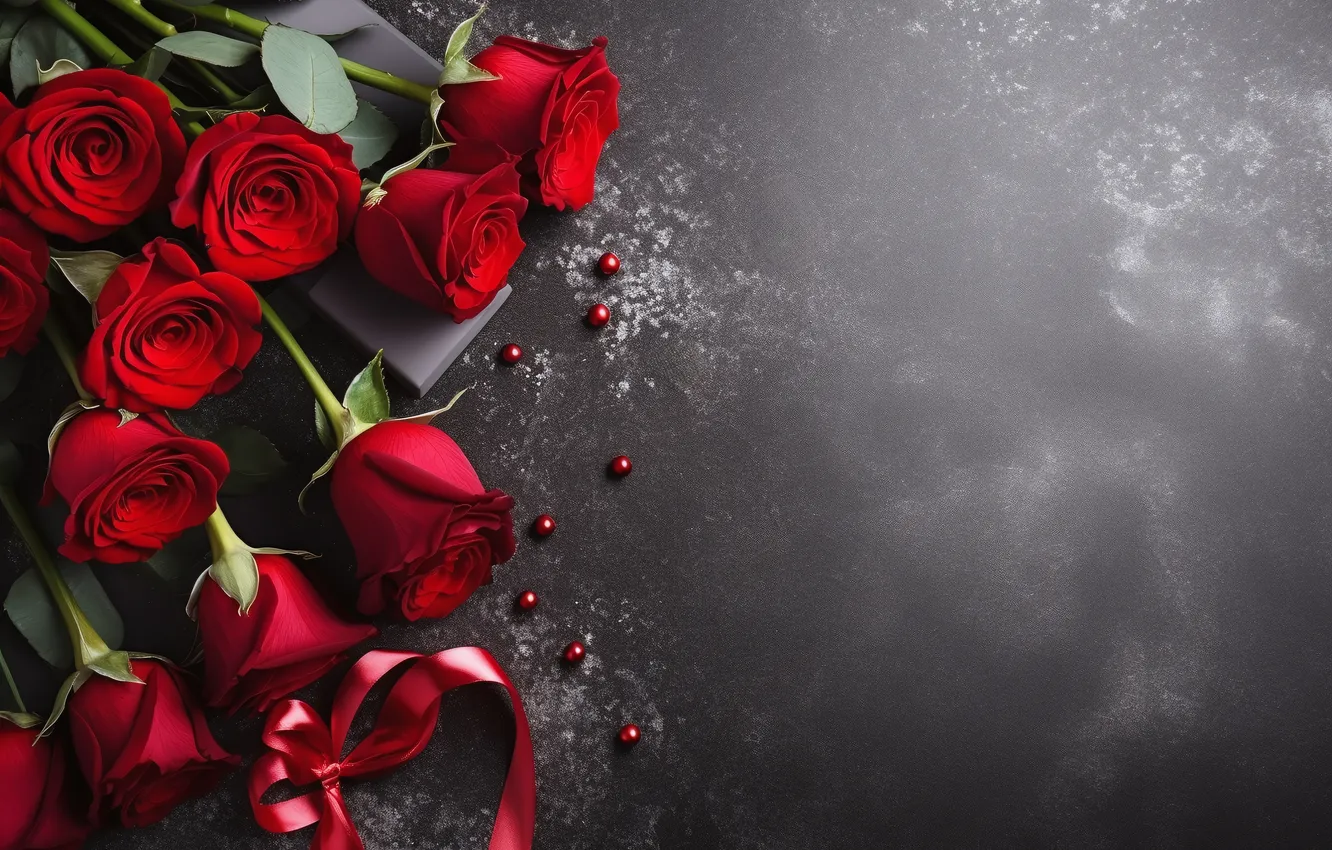 Фото обои любовь, цветы, романтика, розы, букет, love, happy, День святого Валентина