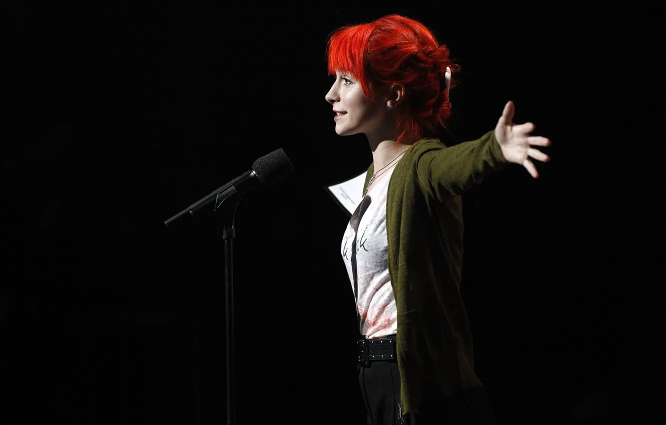 Фото обои певица, paramore, hayley williams